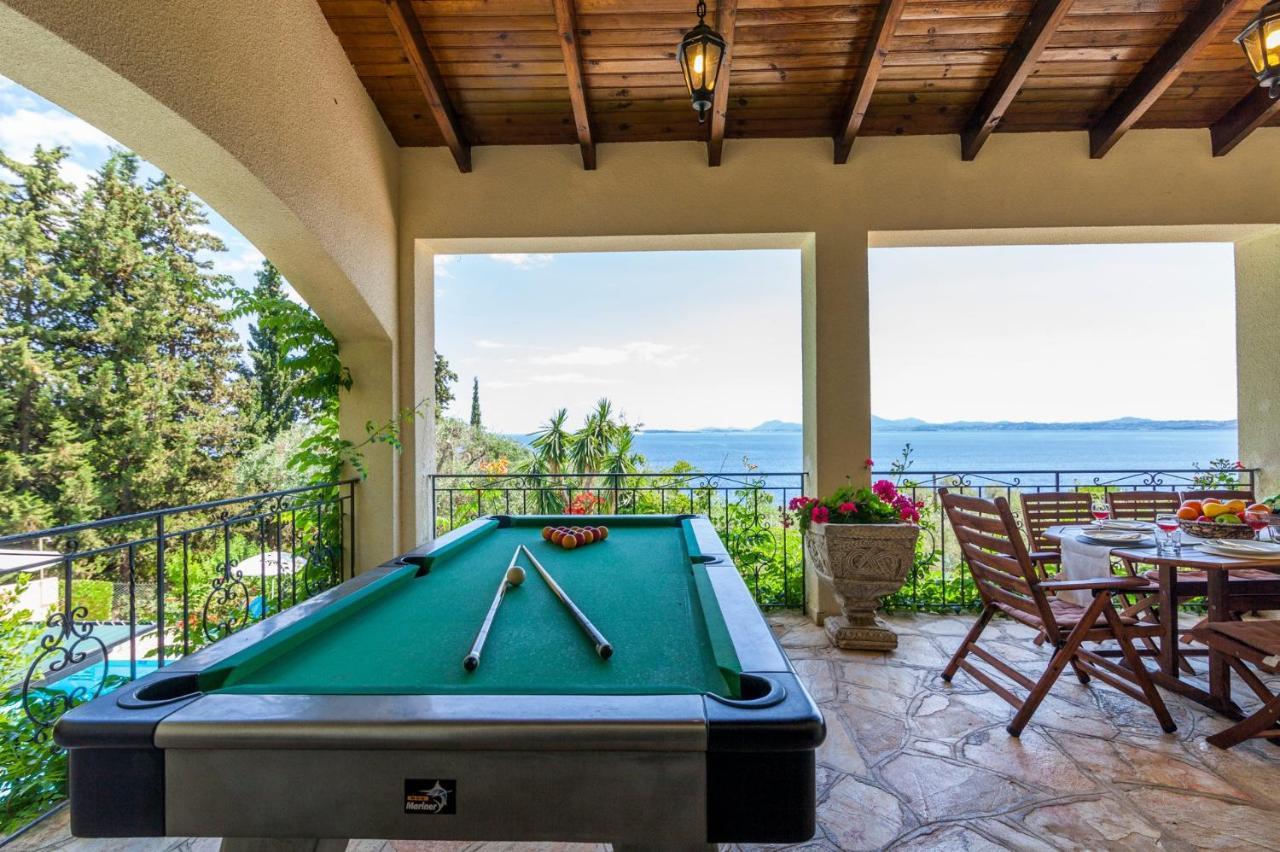 Villa Irini Nissaki Corfu Beach Villa Niszáki Kültér fotó