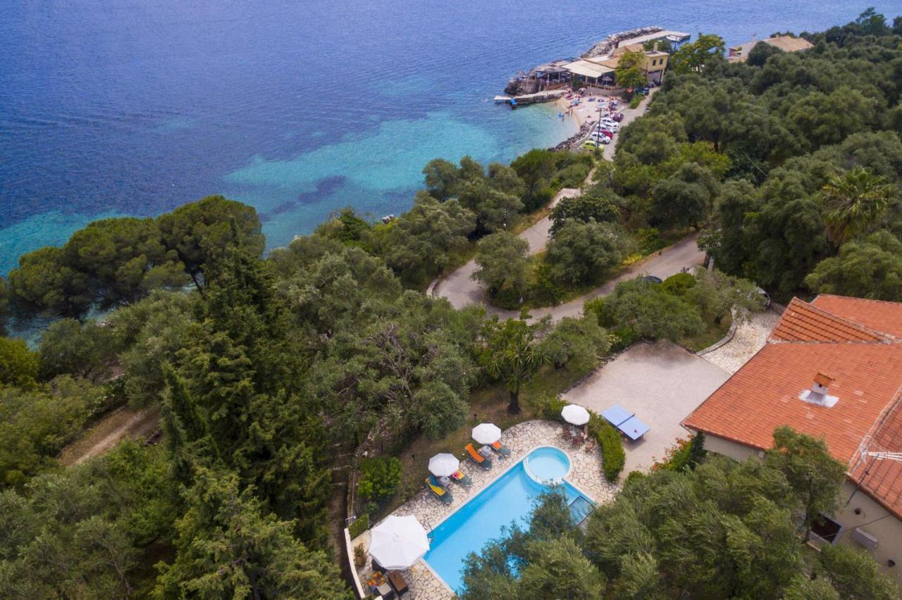 Villa Irini Nissaki Corfu Beach Villa Niszáki Kültér fotó